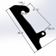 JRB 418 Blank Quick Attach for JRB Loader mounts sold as a pair & includes ears picture