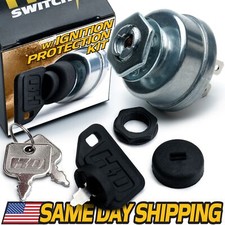 Starter Ignition Key Switch fits Hustler 045898 with Dual Dust Shield System picture