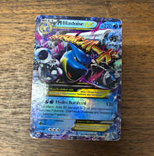 Pokémon TCG M Blastoise EX XY 30/146 Holo Ultra Rare ENG Mega 220HP picture