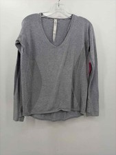 Pre-Owned Lululemon Gray Size 4 Athletic Sweater picture