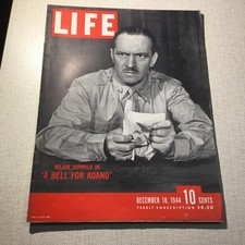 LIFE MAGAZINE.  December 18, 1944.  A MAJOR JOPPOLO IN 