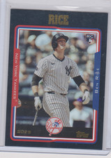Ben Rice 2025 Topps Archives Rookie Black Foil Border #218 Yankees R/C-NM-MT picture