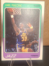 Fleer 1988-89 Karl Malone #114 Utah Jazz HOF  picture