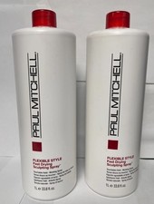 Paul Mitchell Fast Dry Sculpting style Spray Flexible 33.8 oz 2 PACK - NO PUMP picture