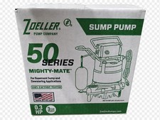 Zoeller M53 Mighty-Mate 0.3 HP Submersible Sump Pump w/ Float Switch 115V picture