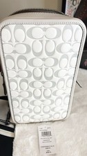 NWT Coach MEN'S Sullivan Pack In Chalk Signature Leather CJ583 picture