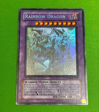 Rainbow Dragon (Misprint) - GLAS-EN036 - Ghost Rare - 1st Edition picture