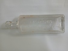 Antique 1890s California Fig Syrup Co. Wheeling, W. VA Chattanooga Glass Company picture