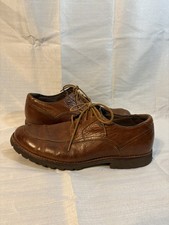 Rockport Men's Berenger Moc Oxford brown leather shoes size 8 picture