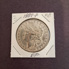 1889 [P] Morgan Silver Dollar-Very Nice Coin w/Some Shine-Probably High AU [2] picture