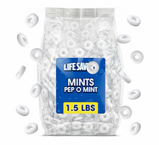 Life Savers Pep-O-Mint Peppermint Mints Individually Wrapped 1.5 lb Bag picture