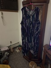 Any Wear By Catherine’s Women’s Sleeveless Striped Dress picture
