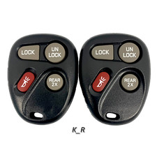 1996 1997 1998 1999 Chevrolet Camaro Replacement Remote Keys 4B Rear 2X ABO1502T picture