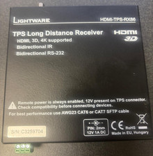 Lightware HDMI-TPS-RX86 TPS Long Distance Receiver - HDMI, 3D, 4K picture