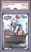 2025 BULMA LEADER DBS FUSION WORLD  MANGA BOOSTER PSA 10 POP 44  picture