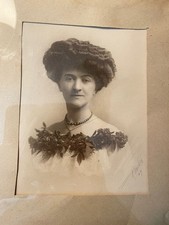 Antique 1907 Portrait Signed