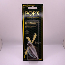 Megabass POPX Topwater Popper GLX Secret Flasher Silver 1/4oz 64mm picture
