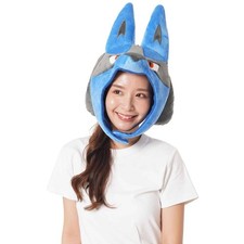 Chiikawa Lucario Kigurumi Hat, Halloween Costume Caps, Cosplay Hat picture