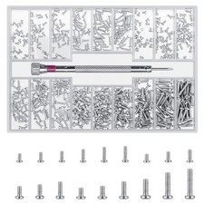 500 Pcs Laptop Screws Kit, M1.2/M1.4/M2 Tiny Computer Replacement Screws picture