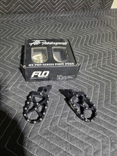 Flo Motorsports - FPEG-793BLK - Pro Series Footpegs, Black picture