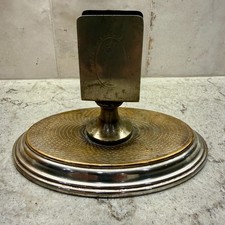 Antique A. Kohler Austrian Art Nouveau Silver Plate Matchbox Holder Ashtray 4003 picture