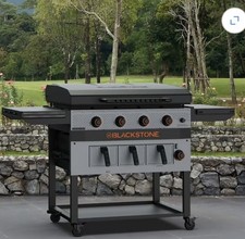 NEW✨Blackstone Bronco 36” Outdoor Combo ✨4-Burner Flat GriddleT Top & Air Fryer picture