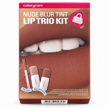 colorgram Nude Blur Tint Lip Trio Kit 2 Tints + Lip Pencil Matte picture