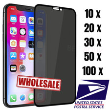Wholesale Privacy Screen Protector Lot For iPhone X XR XS 11 Pro MAX Full Cover picture