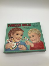Vintage 1957 FOREIGN PAPER DOLLS By Queen Holden other nations immigrants picture