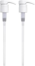 1or2 White Replacement Pumps for 1 Liter (33.8oz) Bottles Shampoo and Condition picture