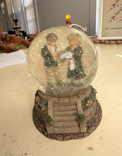 Westland Giftware Kim Anderson “Forever Young” Romantic Glitter Snow Globe 6232 picture