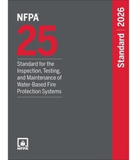 NFPA 25, Standard for the Inspection, Testing, and Maintenance of 2026 PB picture