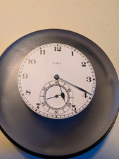Elgin Pocket Watch Movement and Dial Grade 384 17J 192 Runs picture