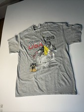 Pope Francis 2015 USA Tour T-Shirt Heather Gray Catholic Church Men’s Large picture