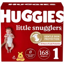Huggies Little Snugglers Diapers Huge Pack - Size 1 (168ct) picture