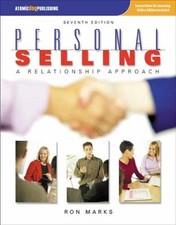 Personal Selling: A Relationship - Paperback, by Marks Ronald - Acceptable picture
