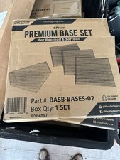 Gosports Baseball & Softball 4 Piece Premium Base Set - Heavy-Duty for Athletes picture