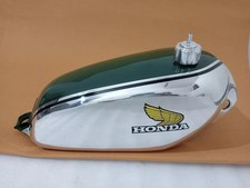 Honda CR250M CR 250M 1973 Elsinore Steel Chrome & Painted Fuel Gas Tank +Cap picture
