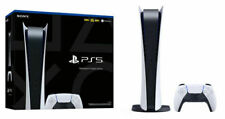 Sony PS5 Digital Edition Console - White picture