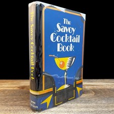 The Savoy Cocktail Book London Hotel Art Deco Vintage HB DJ Harry Craddock picture
