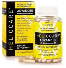 Heliocare Advanced Nicotinamide B3 Skin Health 120 Capsules Exp: 07/2027 NEW picture