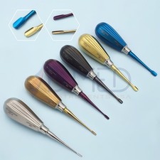 Dental Wing Winged Root Elevators Set Titanium Luxating PDL Surgical Veterinary picture