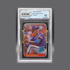Greg Maddux RC 1987 Donruss MLB #36 Chicago Cubs picture