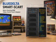 BLUEDELTA SMART-SCART PLUS 🌈RaRe🌈 Retro Gaming RGB Video Switch Scart Adapter picture