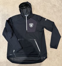Nike Oakland Raiders Vapor Speed Fly Rush Half Zip Jacket Men's Large picture