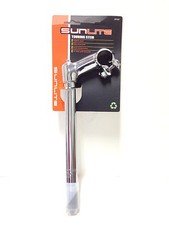 EXTRA LONG TOURING QUILL BICYCLE BIKE STEM 21.1mm DIAMETER STEEL NEW picture