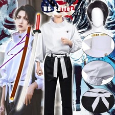 Jujutsu Kaisen Yuta Okkotsu Cosplay Costume White Shirt Suit Cos Anime Halloween picture