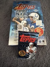 2000 Topps NFL Sealed 10 Card Hobby pack From Fresh Box picture
