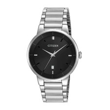 Citizen Men's Corso Quartz Black Dial Stainless Steel Watch - BI5010-59E NEW picture
