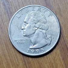 1995 P Quarter Error Coin Double Doubled Doubling 1995-P , 1995P picture